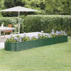 Ce lit surélevé de jardin serait un excellent choix pour les amateurs de bricolage pour décorer leurs jardins, balcons ou pat ...