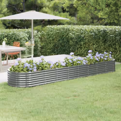 Ce lit surélevé de jardin serait un excellent choix pour les amateurs de bricolage pour décorer leurs jardins, balcons ou pat ...