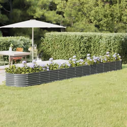Ce lit surélevé de jardin serait un excellent choix pour les amateurs de bricolage pour décorer leurs jardins, balcons ou pat ...