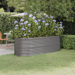 Ce lit surélevé de jardin serait un excellent choix pour les amateurs de bricolage pour décorer leurs jardins, balcons ou pat ...