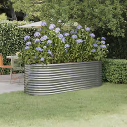 Ce lit surélevé de jardin serait un excellent choix pour les amateurs de bricolage pour décorer leurs jardins, balcons ou pat ...