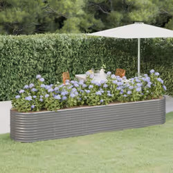 Ce lit surélevé de jardin serait un excellent choix pour les amateurs de bricolage pour décorer leurs jardins, balcons ou pat ...