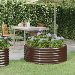 vidaXL Lit surélevé de jardin vidaXL 100x100x36 cm