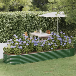Ce lit surélevé de jardin serait un excellent choix pour les amateurs de bricolage pour décorer leurs jardins, balcons ou pat ...