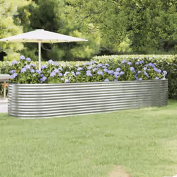 Ce lit surélevé de jardin serait un excellent choix pour les amateurs de bricolage pour décorer leurs jardins, balcons ou pat ...