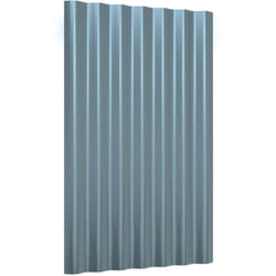 Vidaxl - Panneaux de toit 36 pcs Acier galvanisé Gris 60x36 cm
