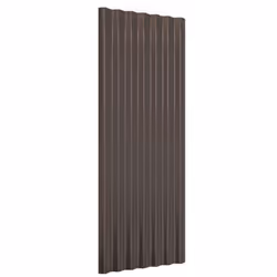 Ces 12 panneaux de toiture en métal sont le choix parfait pour réaliser la toiture d'abris de jardin, d'étables, de locaux co ...