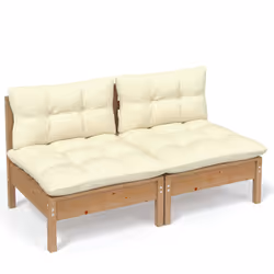 VidaXL 3095995, 2 siège(s), Marron, 635 mm, 635 mm, 625 mm