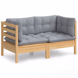 VidaXL 3096009, 2 siège(s), 110 kg, 635 mm, 635 mm, 625 mm