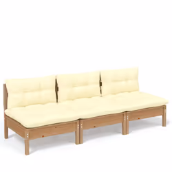 VidaXL 3096079, 3 siège(s), Marron, 635 mm, 635 mm, 625 mm