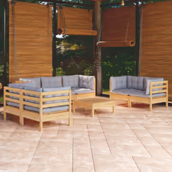 VidaXL 3096261 ensemble de meubles de jardin