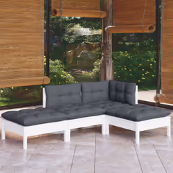 Ce salon de jardin est un excellent choix pour vous détendre et profiter du beau temps, faire une sieste ou discuter avec vot ...