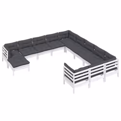 VidaXL 3097068 ensemble de meubles de jardin