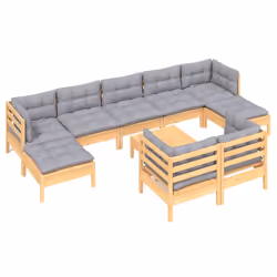 VidaXL 3097132 ensemble de meubles de jardin