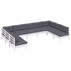 VidaXL 3097176 ensemble de meubles de jardin