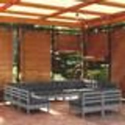vidaXL Salon de jardin 11 pcs avec coussins Gris Bois de pin solide