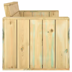 VidaXL 318427 banc de jardin Bois - Vue supplémentaire 4