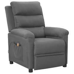 VidaXL 342351 Fauteuil massant électrique Gris
