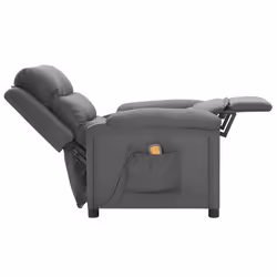VidaXL 342351 Fauteuil massant électrique Gris - Vue supplémentaire 6