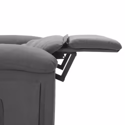 VidaXL 342351 Fauteuil massant électrique Gris - Vue supplémentaire 8