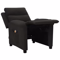 VidaXL 342353 Fauteuil massant électrique Noir - Vue supplémentaire 7