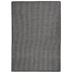 vidaXL Tapis à tissage plat d'extérieur 160x230 cm Gris - TU
