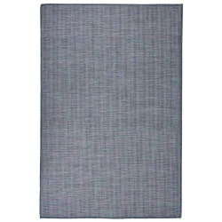 vidaXL Tapis à tissage plat d'extérieur 120x170 cm Bleu - TU