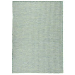 vidaXL Tapis à tissage plat d'extérieur 200x280 cm Turquoise - TU