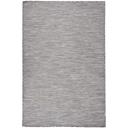 Vidaxl - Tapis à tissage plat d'extérieur 120x170 cm Marron et bleu