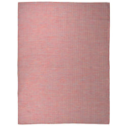 vidaXL Tapis à tissage plat d'extérieur 120x170 cm Rouge - TU