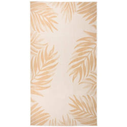 Vidaxl - Tapis à tissage plat d'extérieur 80x150 cm Motif de feuille
