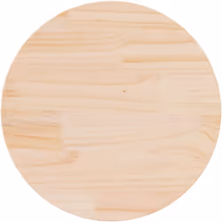 Description générale Ce dessus de table rond en bois de pin massif est parfait pour les tables à manger, les tables basses et ...