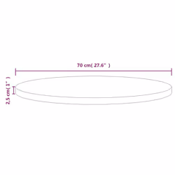 VidaXL 813655 pièce de table - Vue supplémentaire 6