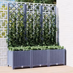 Description générale Cette jardinière avec treillis est idéale pour décorer votre entrée, balcon, terrasse ou jardin avec de  ...