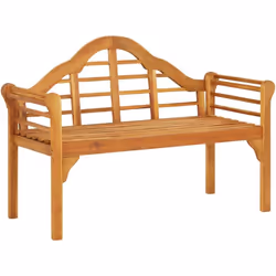 Ce banc de jardin en bois est un choix parfait pour vous détendre et profiter de votre temps libre avec vos amis ou votre fam ...