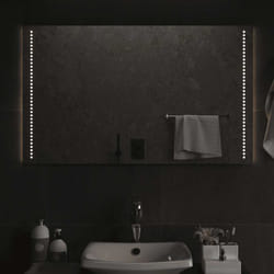 Miroir De Salle De Bain À Led 100x60 Cm Vidaxl