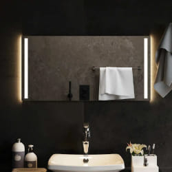 VIDAXL Miroir de salle de bain LED