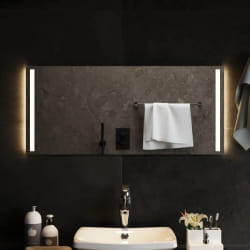 VIDAXL Miroir de salle de bain à LED