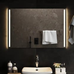 vidaXL Miroir LED 90x60 cm