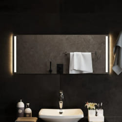 vidaXL Miroir Salle de Bain LED