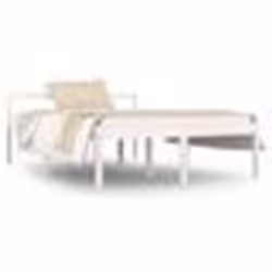 vidaXL Lit pour personne âgée sans matelas blanc 135x190 cm - 135 x 190 cm
