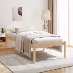 Prenez la voie moderne vers votre chambre à coucher avec ce lit en bois pour personnes âgées ! Il est un supplément pratique ...