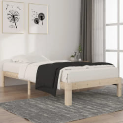 VidaXL Bois Massif Pin 100x200