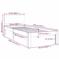 VidaXL 810480 sommier - Vue supplémentaire 8
