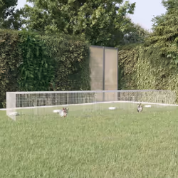 Cette cage à lapin est un excellent choix pour loger en toute sécurité de petits animaux tels que des lapins. Matériau durabl ...