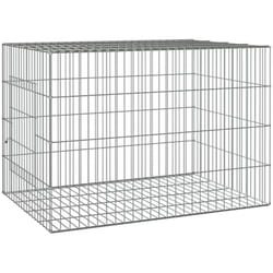 Vidaxl - Cage à lapin 78x54x54 cm Fer galvanisé