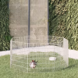 Cet enclos pour animaux offre un espace clos spacieux et sûr pour que vos adorables animaux de compagnie puissent faire de l' ...