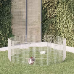 Cet enclos pour animaux offre un espace clos spacieux et sûr pour que vos adorables animaux de compagnie puissent faire de l' ...