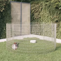 Cet enclos pour animaux offre un espace clos spacieux et sûr pour que vos adorables animaux de compagnie puissent faire de l' ...