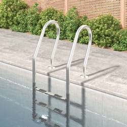 Vidaxl - chelle de piscine 54x38x158 cm acier inoxydable 304